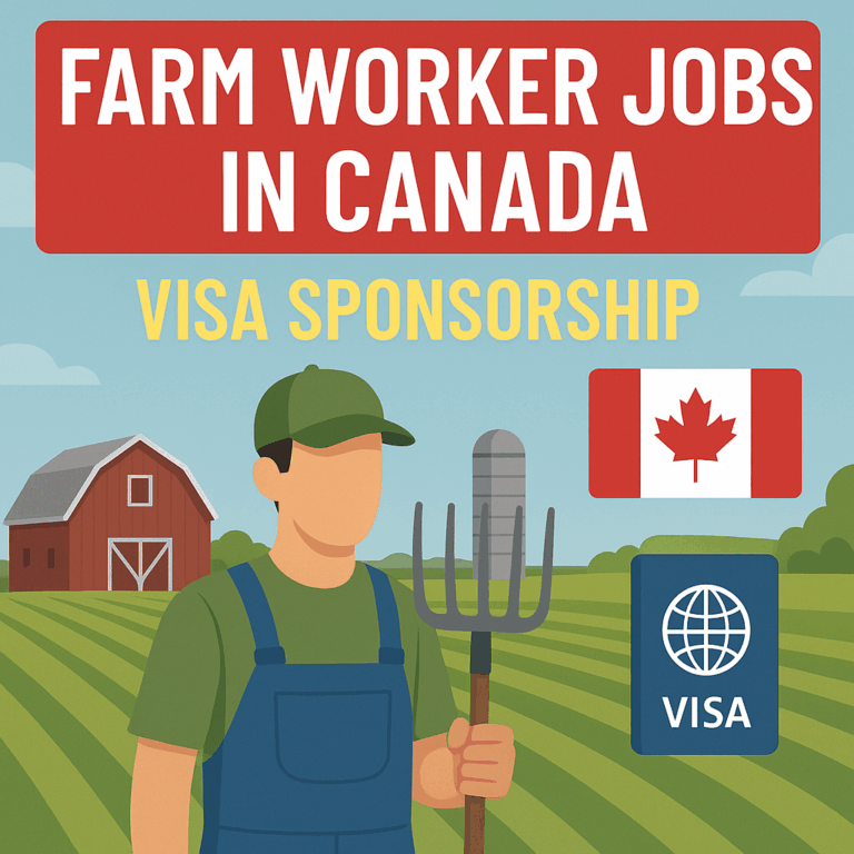 Farm Worker Jobs in Canada With Visa Sponsorship – How to Apply
